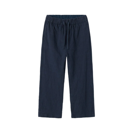 Dark Blue Stripe Pants - Toddler