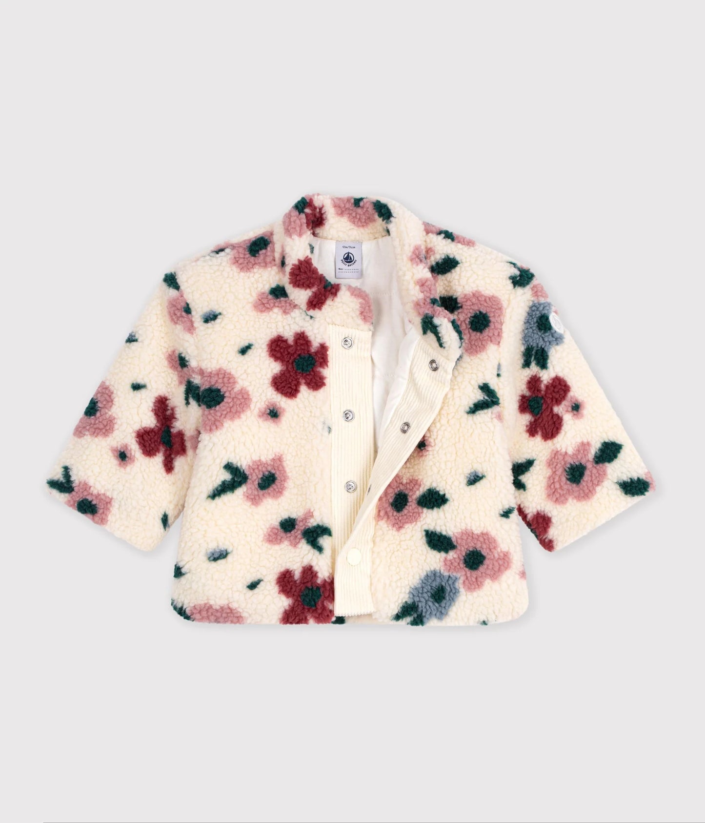 Floral Sherpa Jacket - Baby