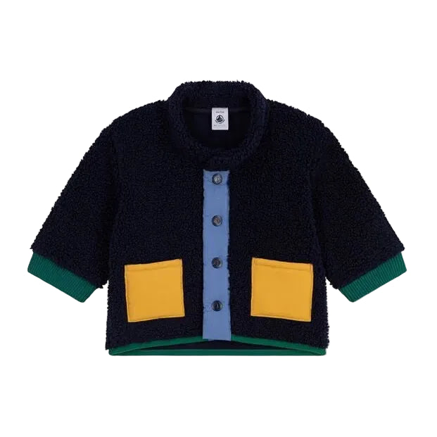 Colorblock Sherpa Jacket - Baby