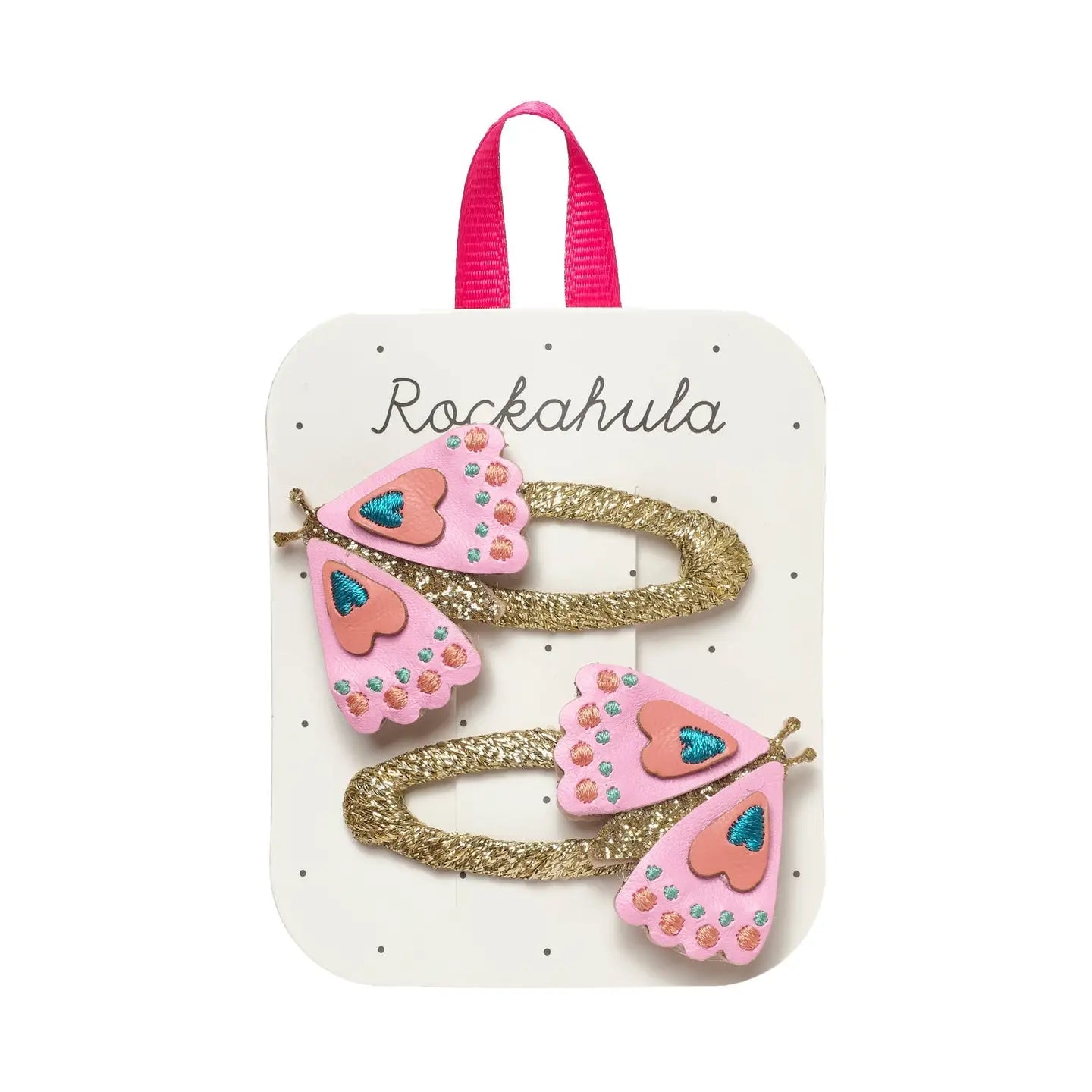 Bright Wing Butterfly Clips