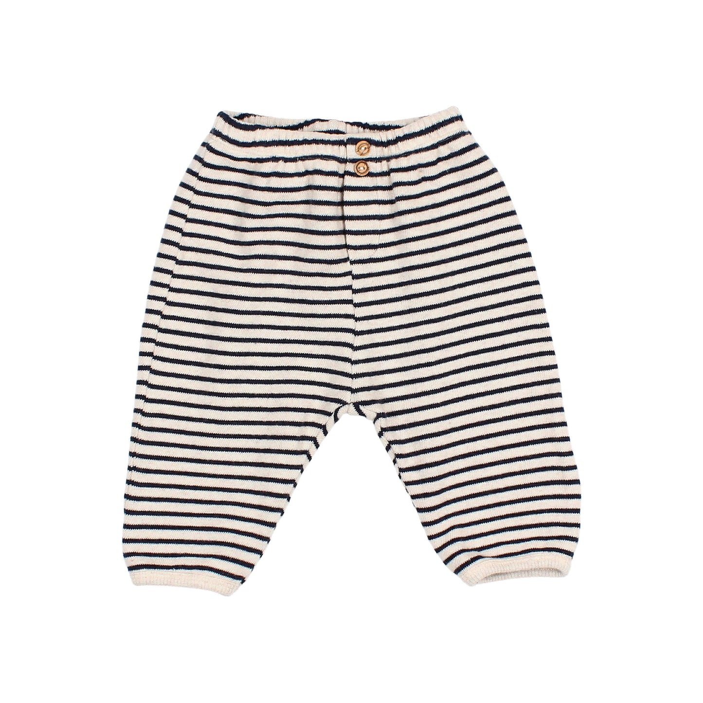Navy Soft Stripes Sweatpants