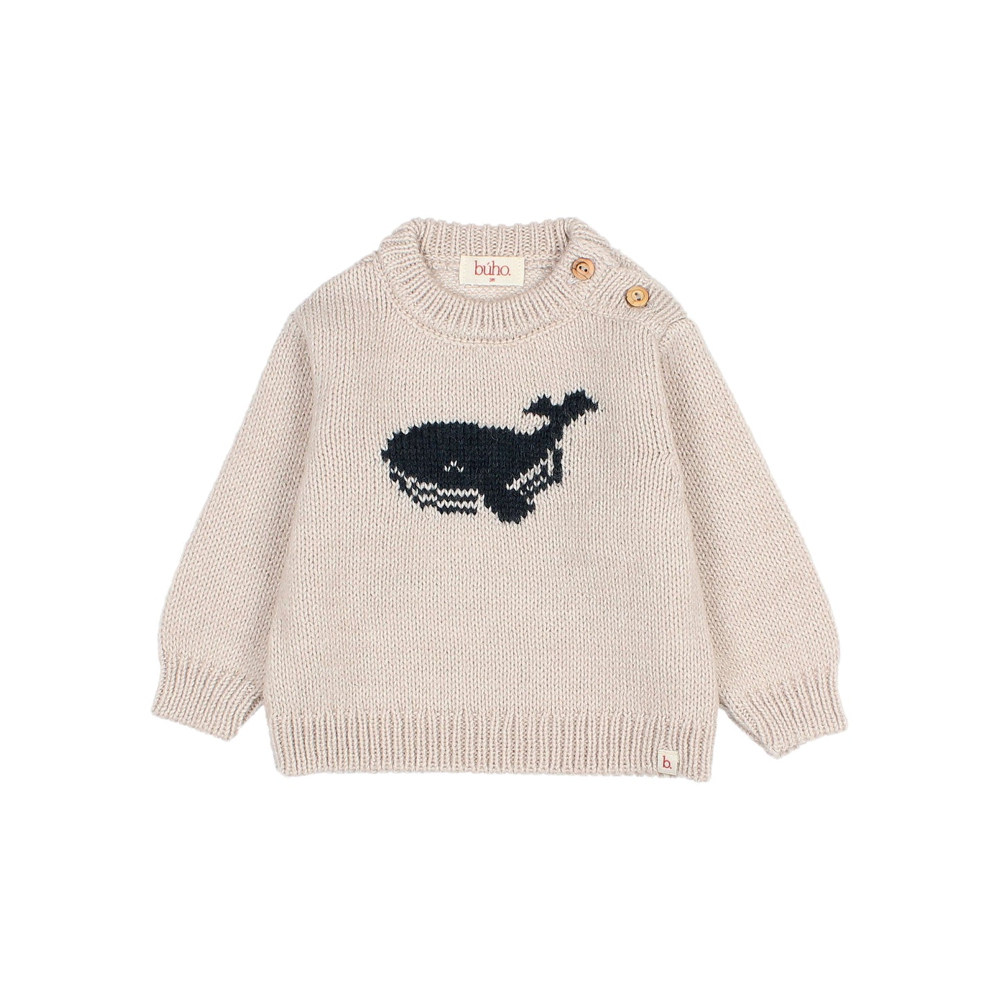 Knit Whale Jumper - Baby