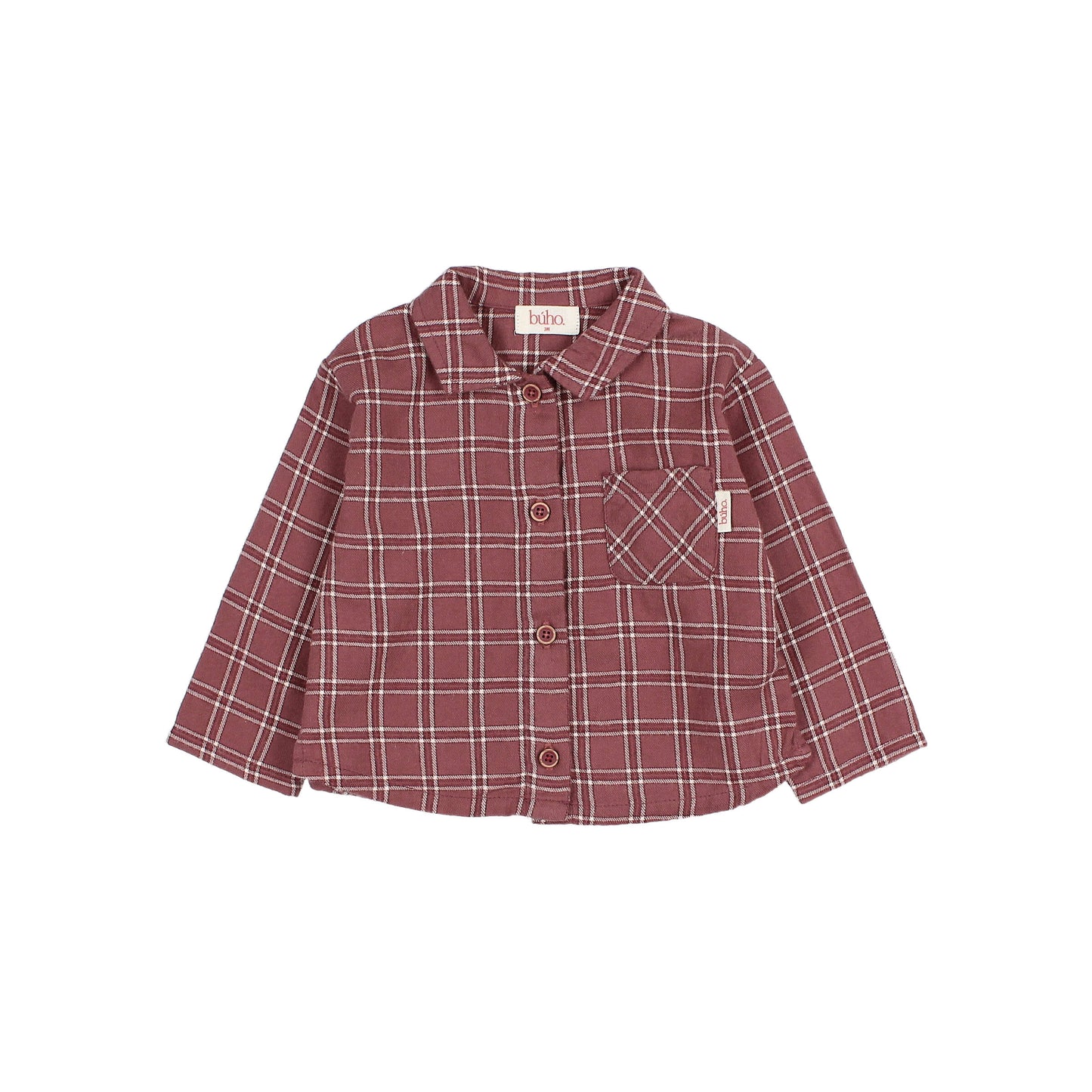 Pomegranate Tartan Shirt