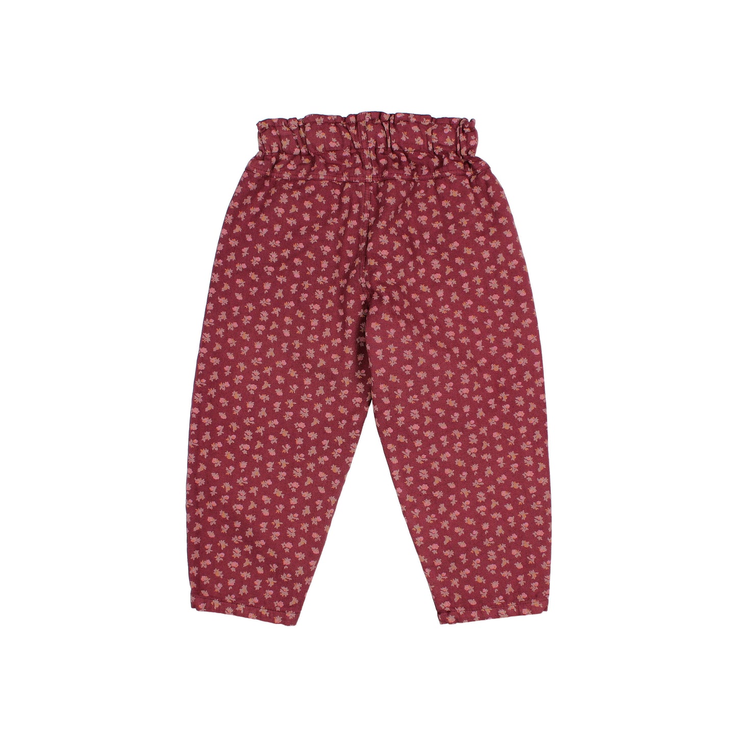 Pomegranate Cottage Flower Denim Pants