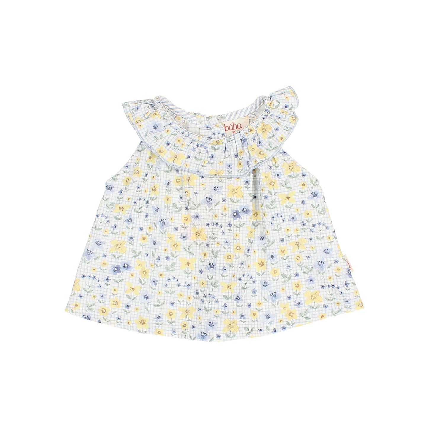 Sky Blue Picnic Blouse