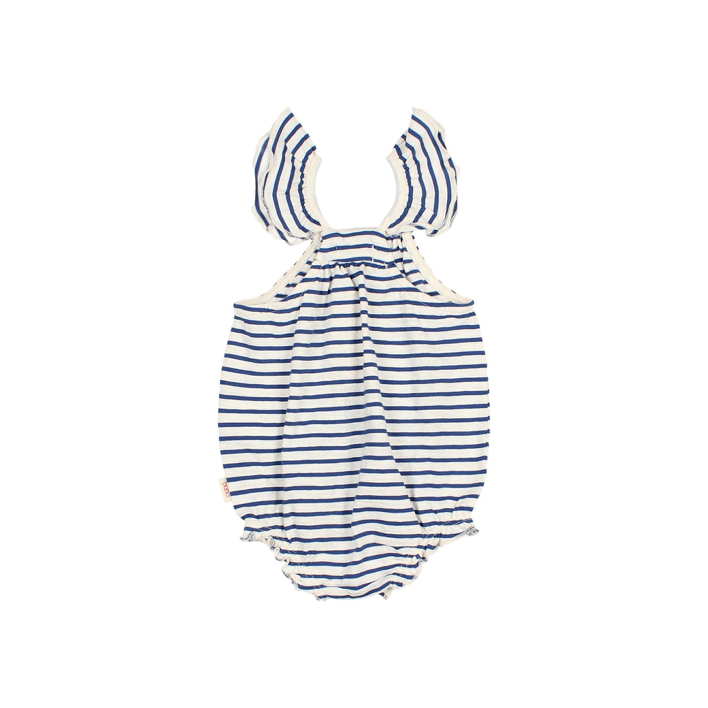 Navy Stripe Strawberry Bubble
