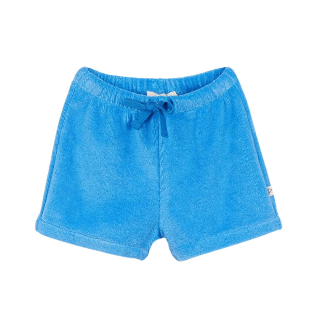 Capri Blue Terry Shorts