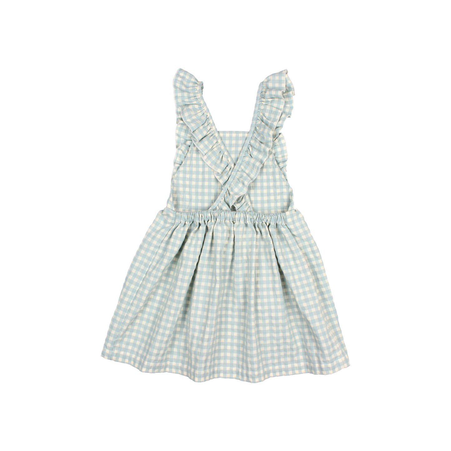 Annie Gingham Apron Dress