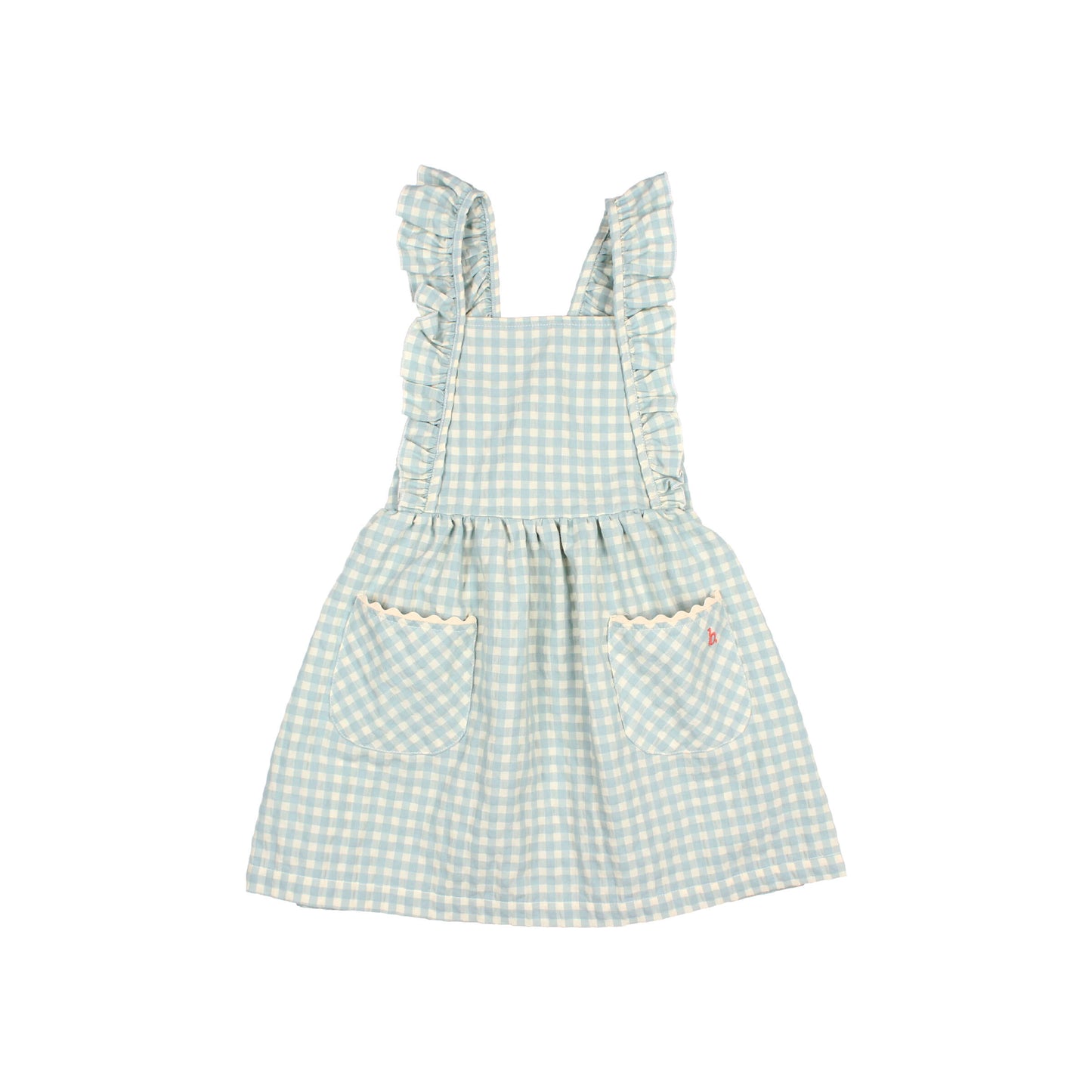 Annie Gingham Apron Dress