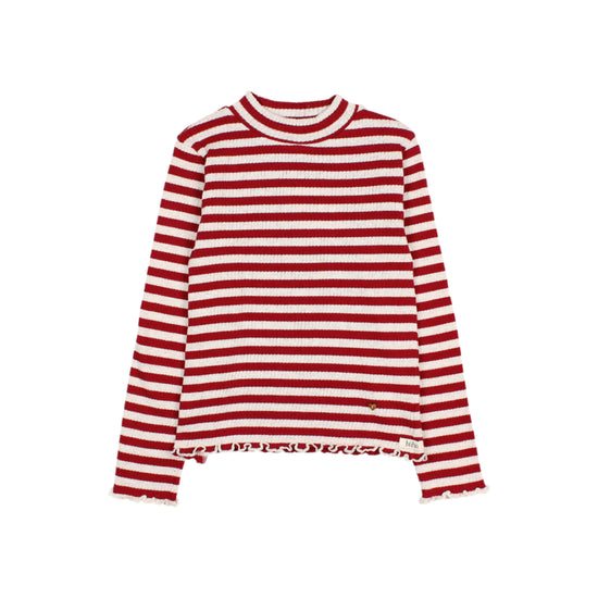 Fancy Burgundy Stripe Shirt - Toddler