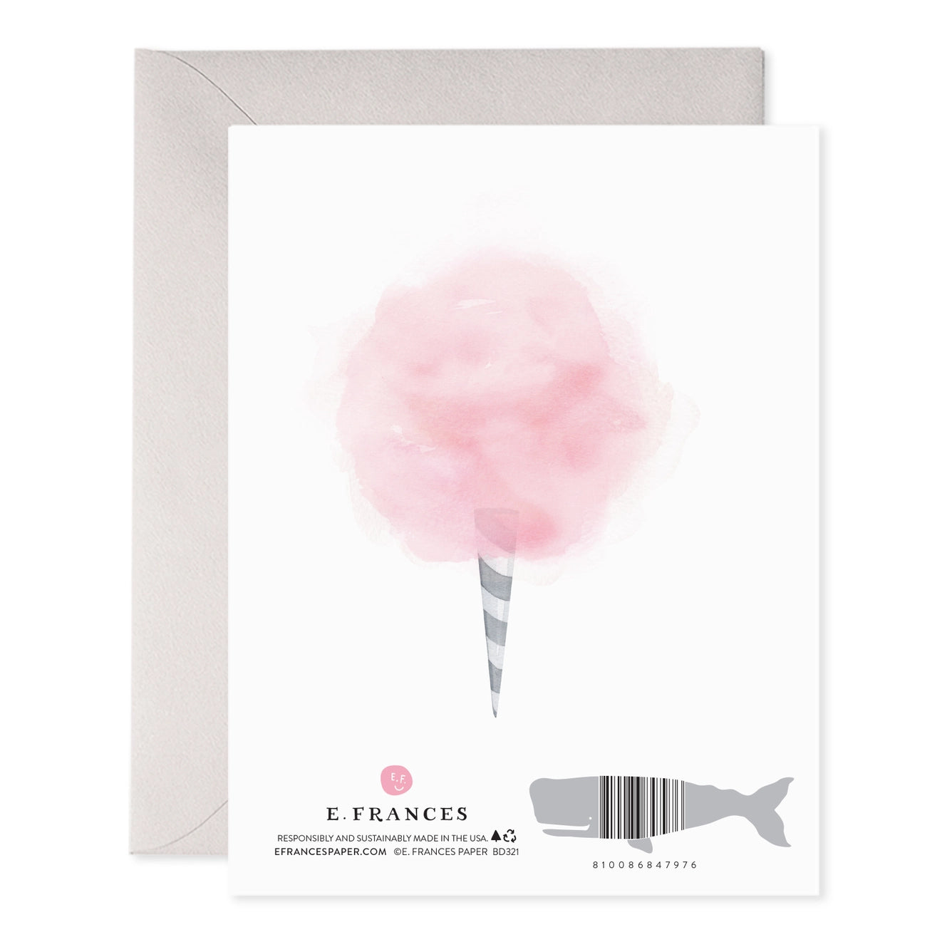 Cotton Candy Birthday Card