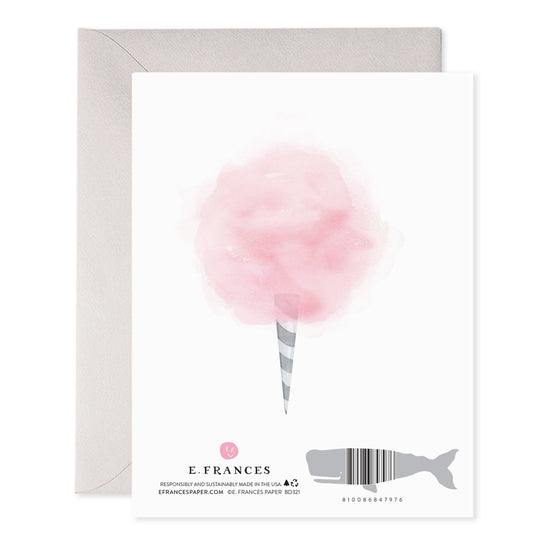 Cotton Candy Birthday Card