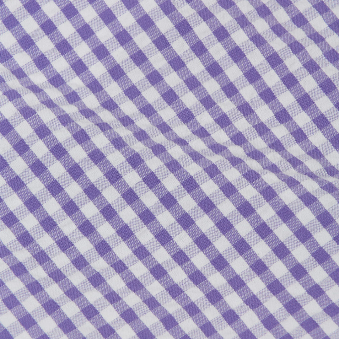 Lavender Check Vichy Shorts