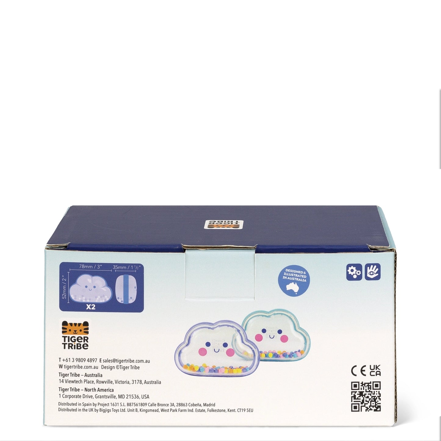 Colourful Clouds Bath Shakers