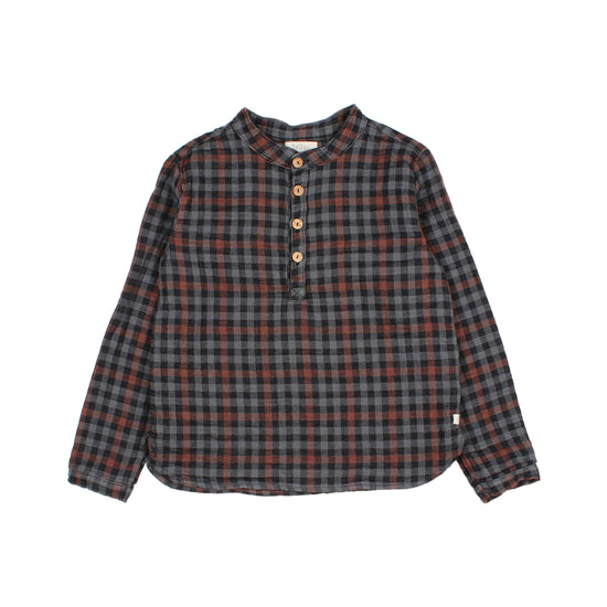 Country Shirt in Midnight Check
