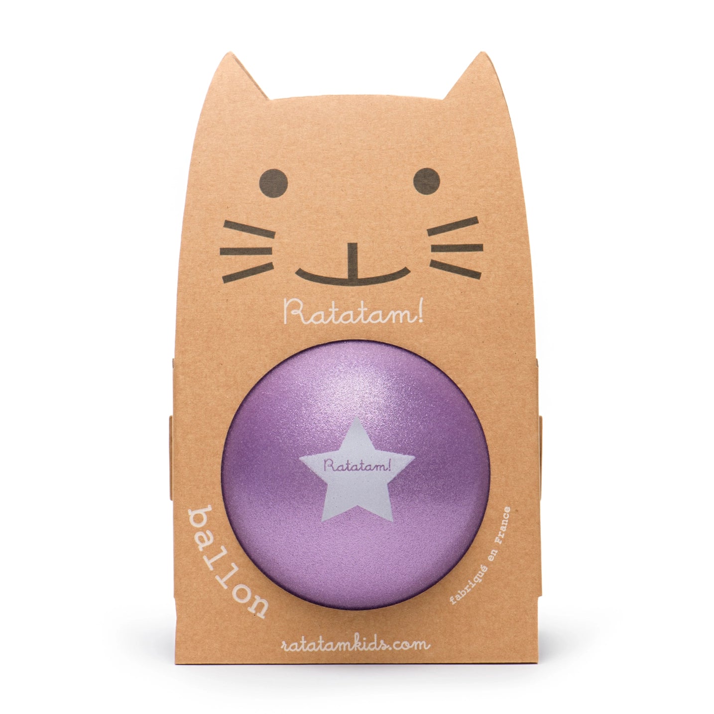 Big Meow Glitter Ball in Purple