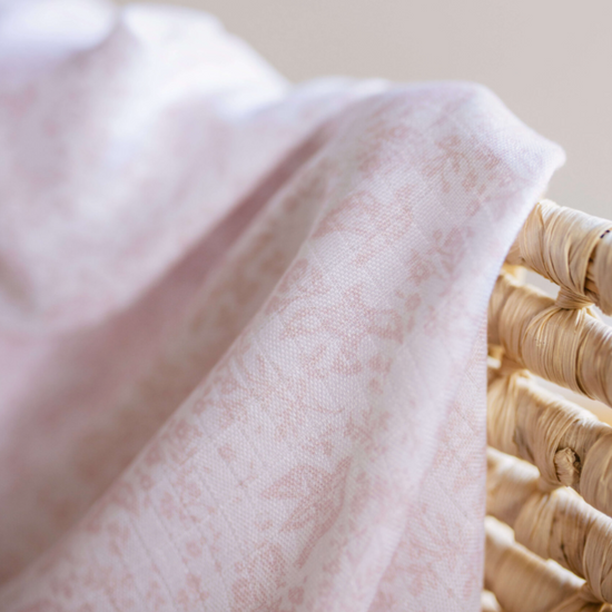 Bamboo Swaddle in Dusty Pink Dove