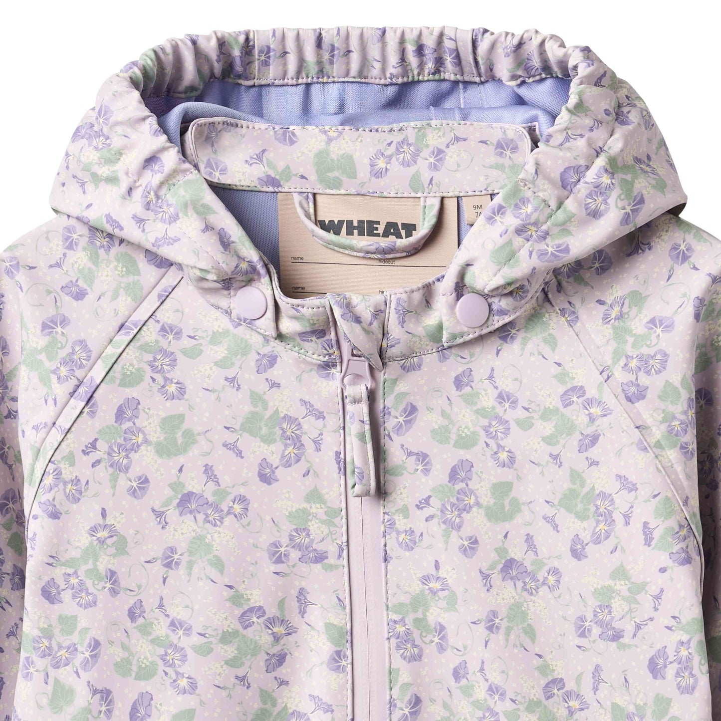 Lilac Petunia Rain Jacket