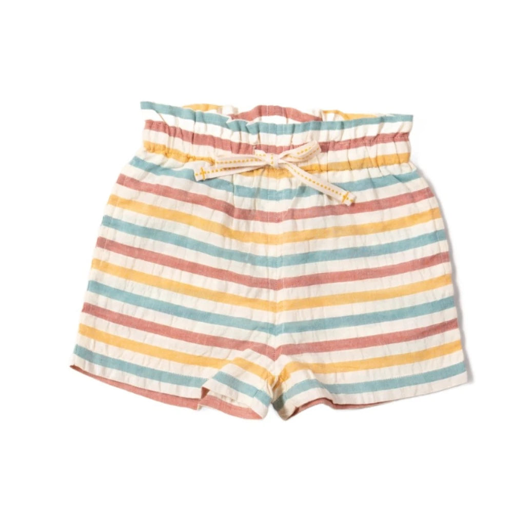 Striped By the Sea Seersucker Shorts