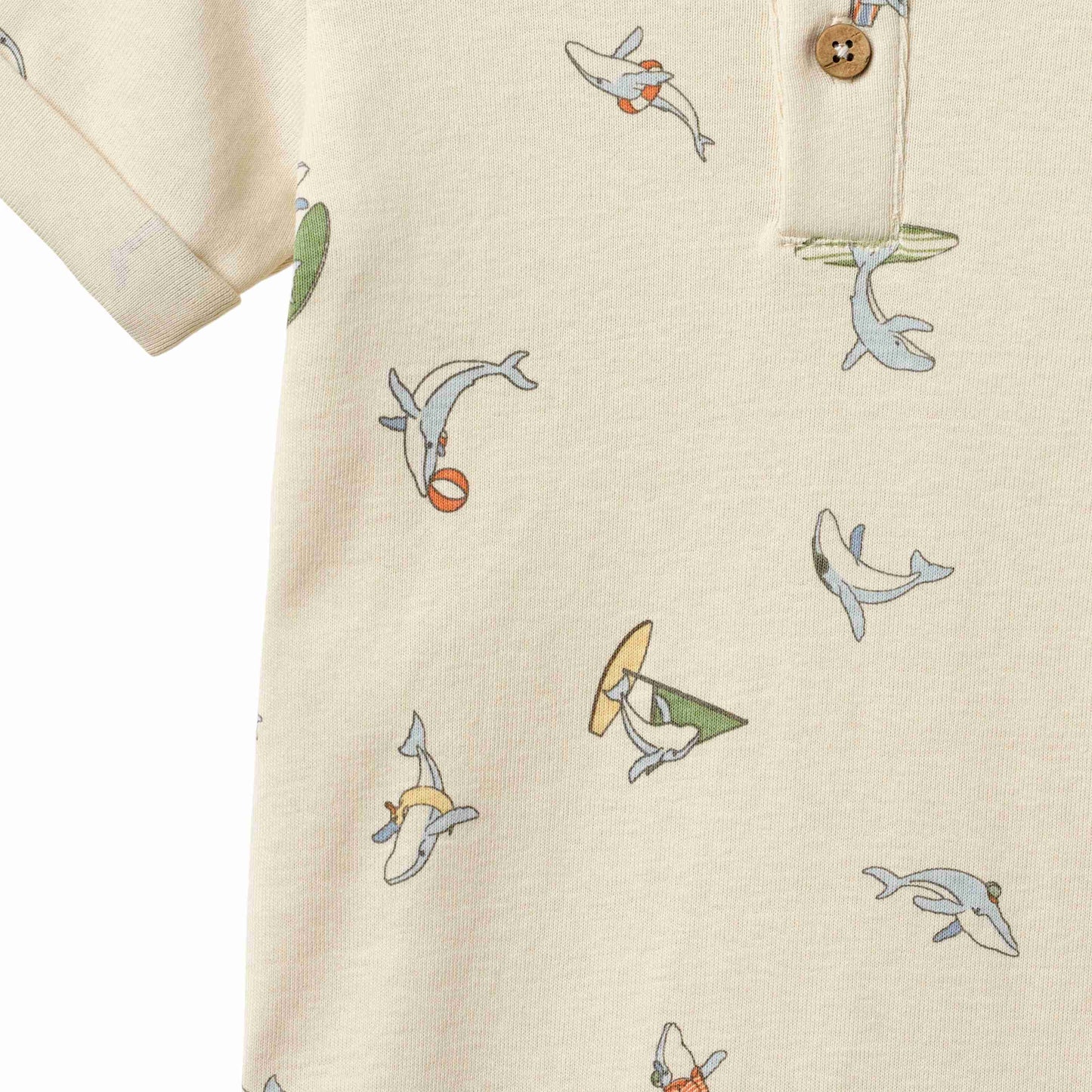 Whale Friends Romper