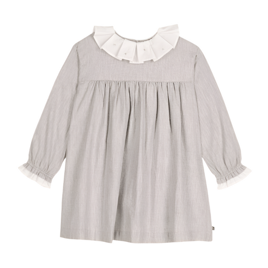 Hannah Grey Dress - Toddler