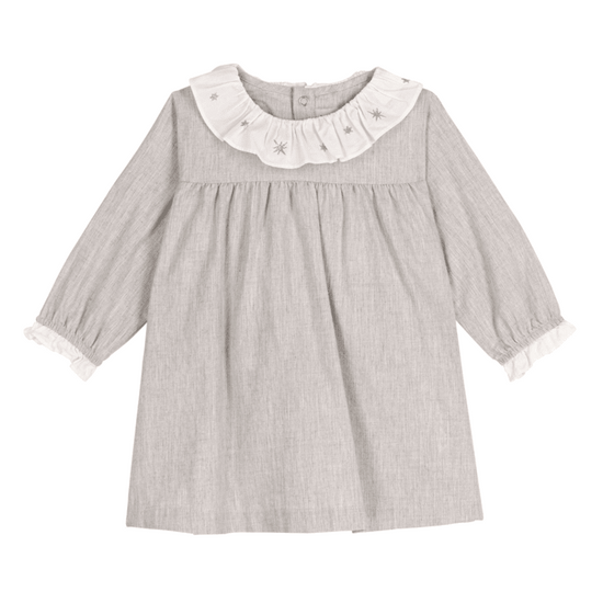 Hannah Grey Dress - Baby