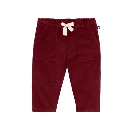 Burgundy Corduroy Pants