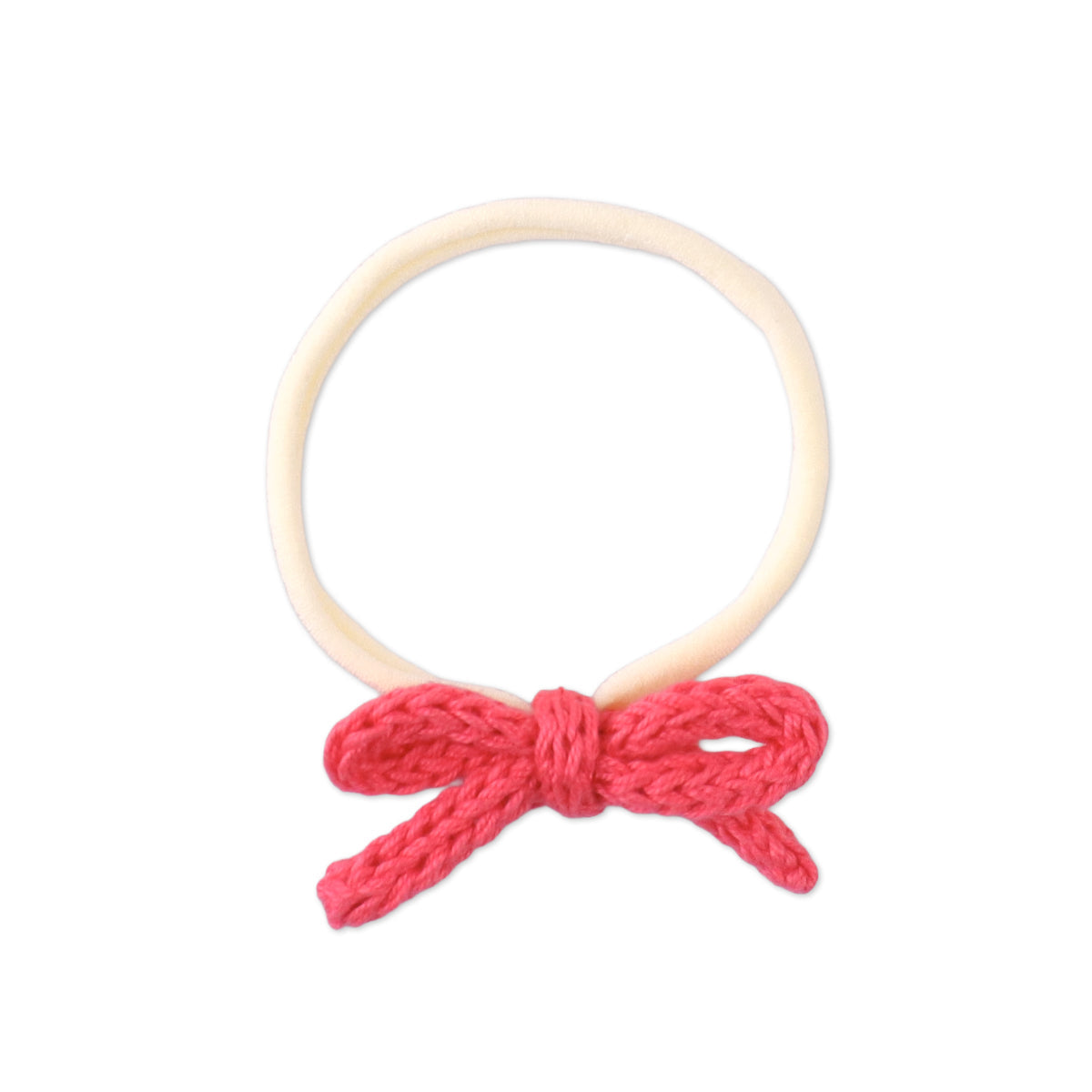 Baby Crochet Bow Headband Set