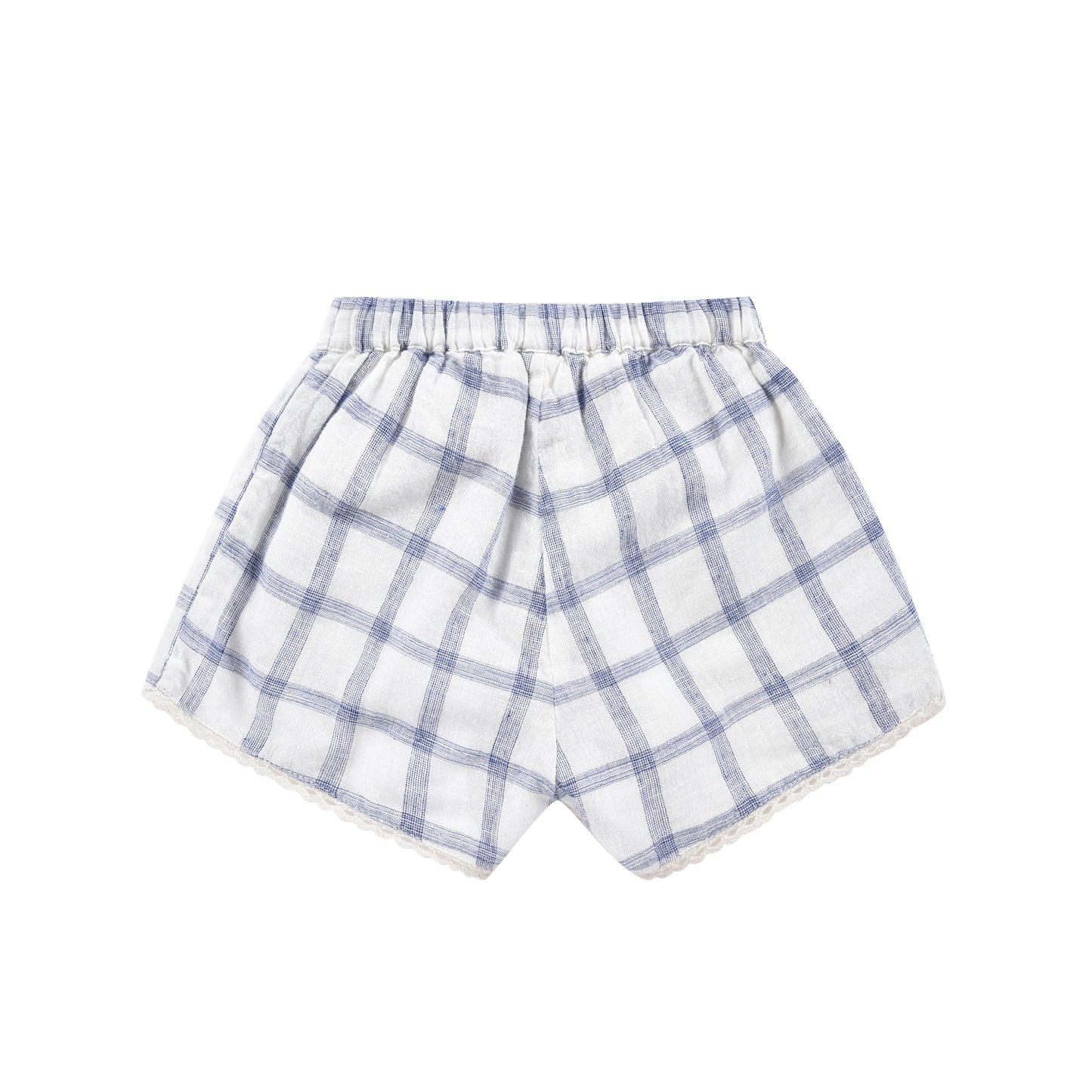 Asya Shorts in Blue River Checks