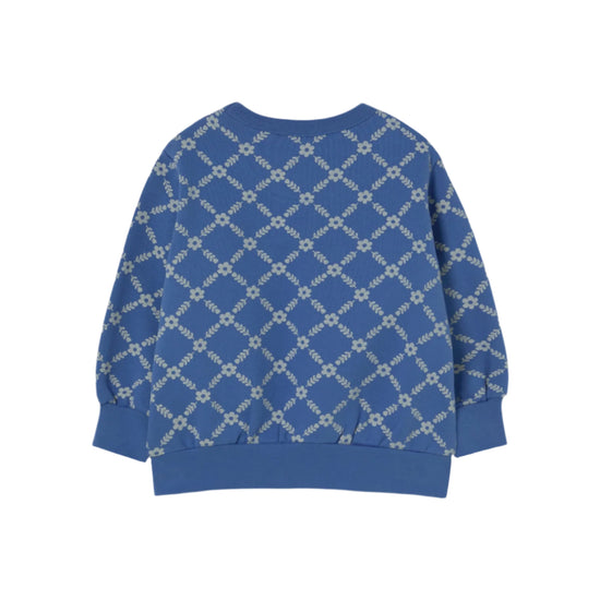 Flower Grid Sweatshirt