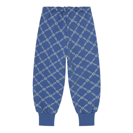 Flower Grid Sweatpants
