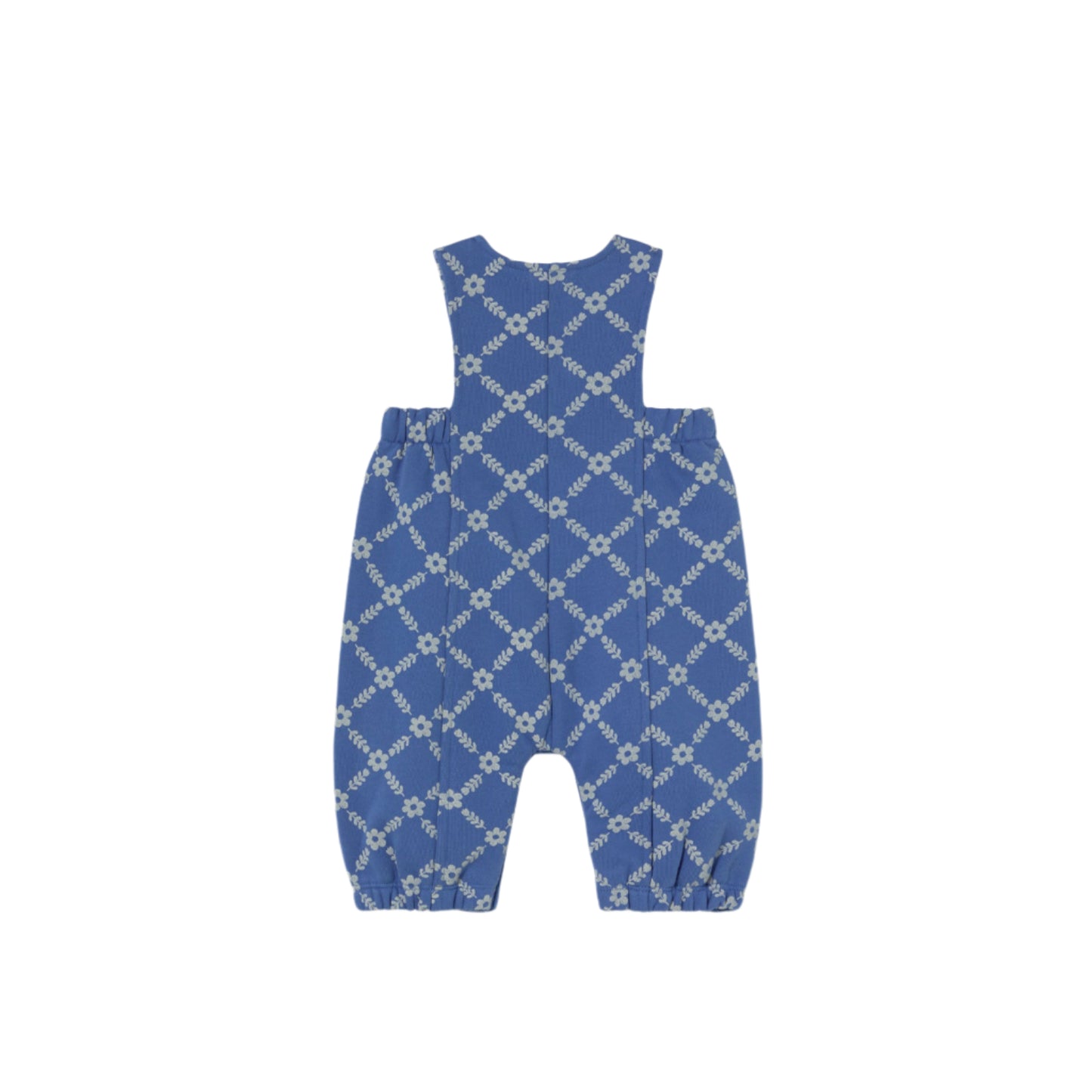 Flower Grid Overalls