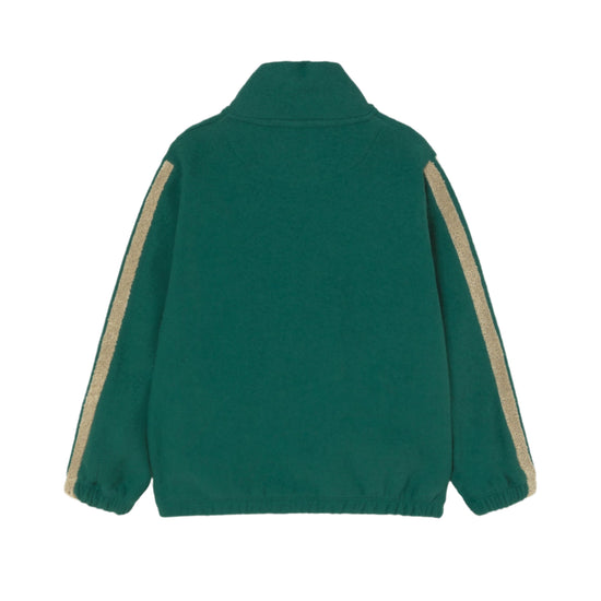 Green Terry Mockneck Sweatshirt