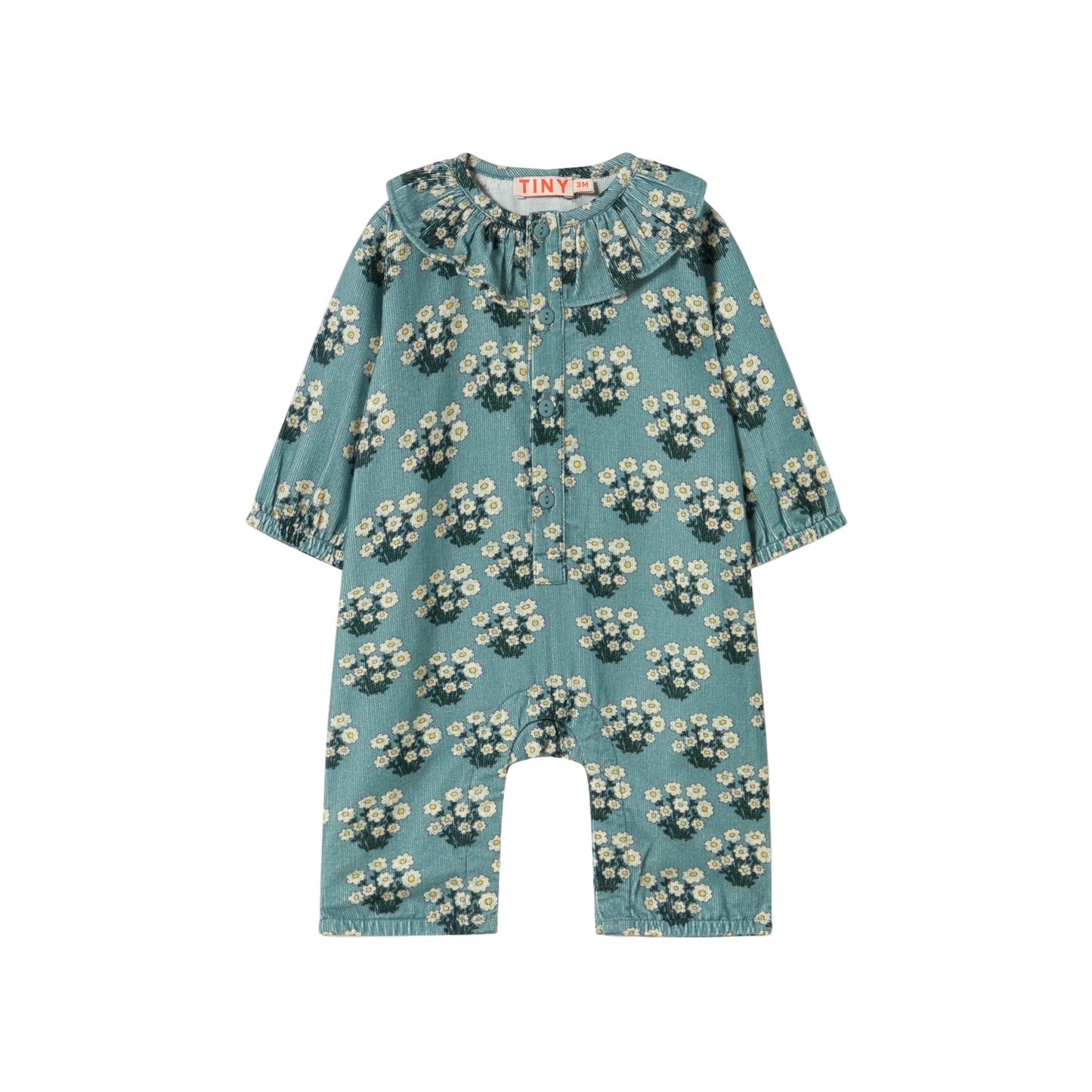 White Bouquet One Piece