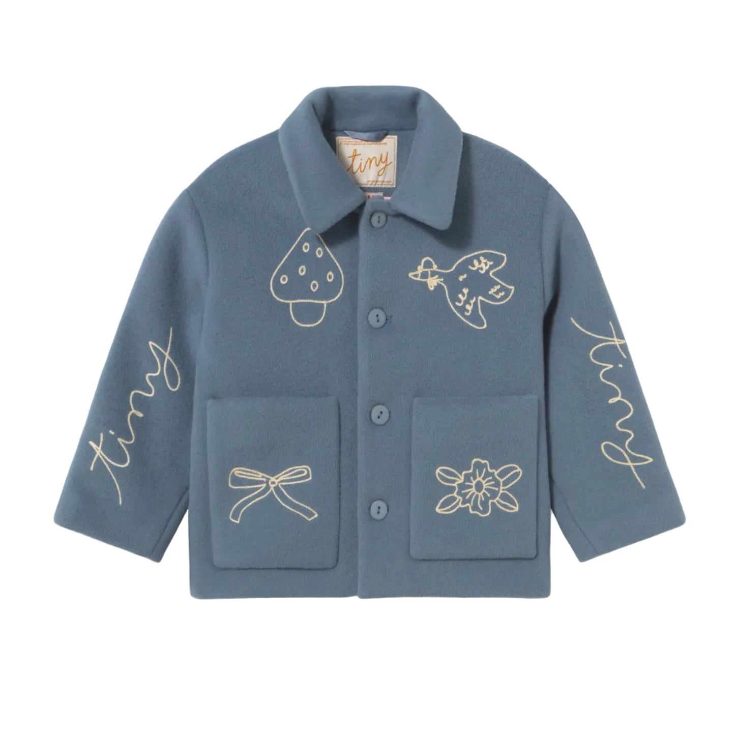 Embroidered Wool Jacket