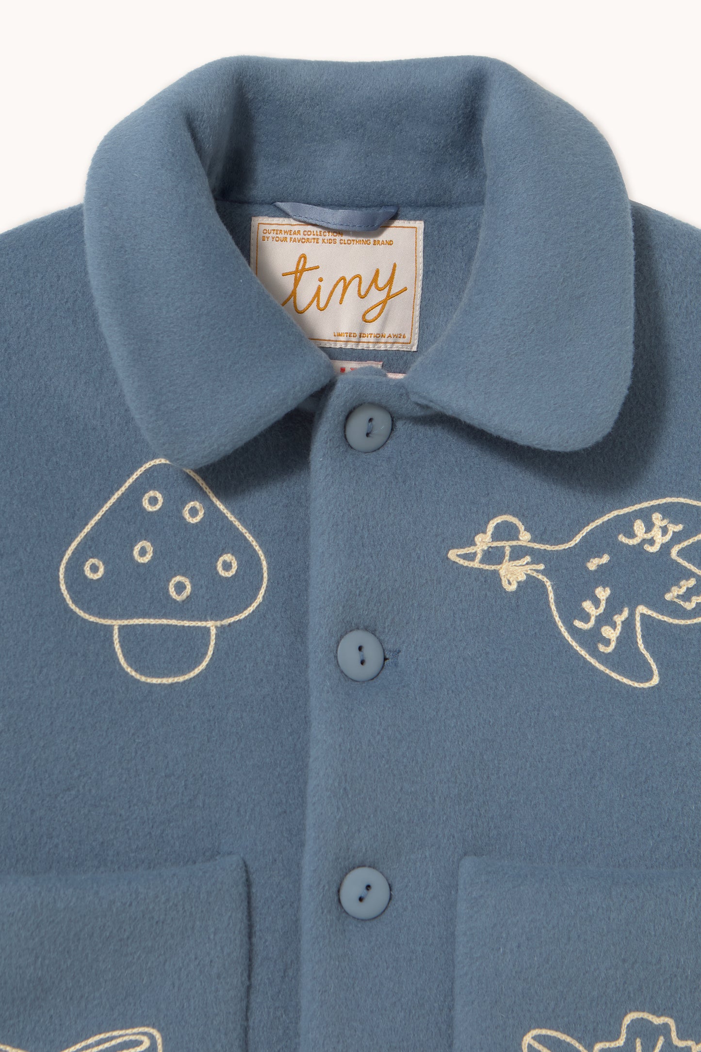 Embroidered Wool Jacket