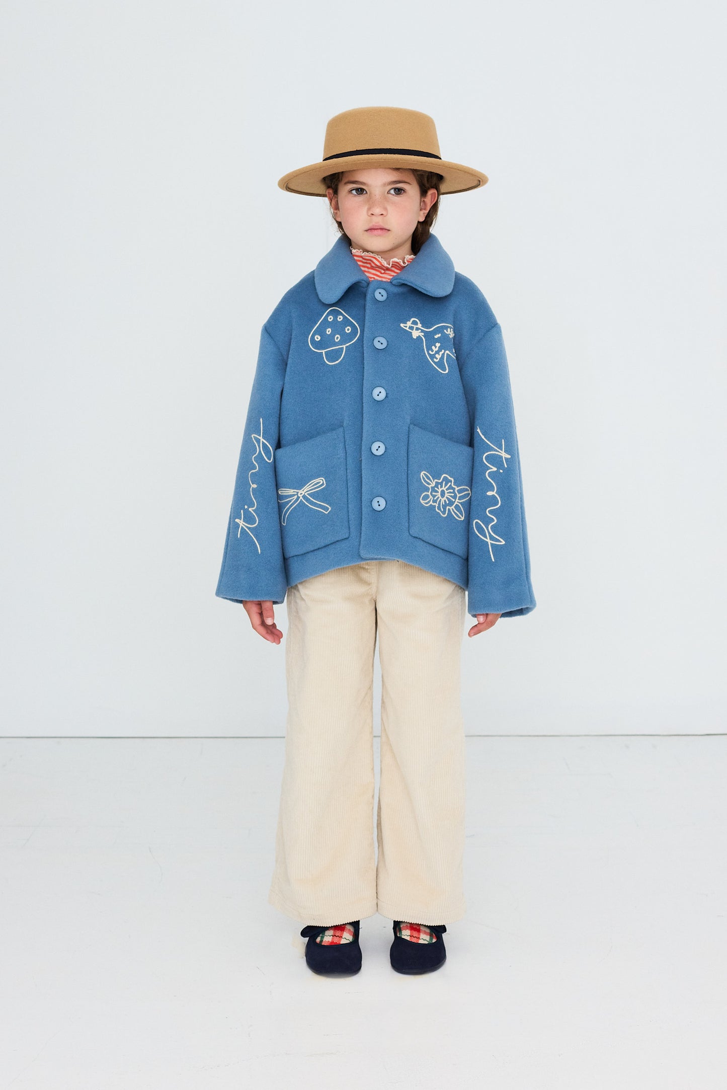 Embroidered Wool Jacket