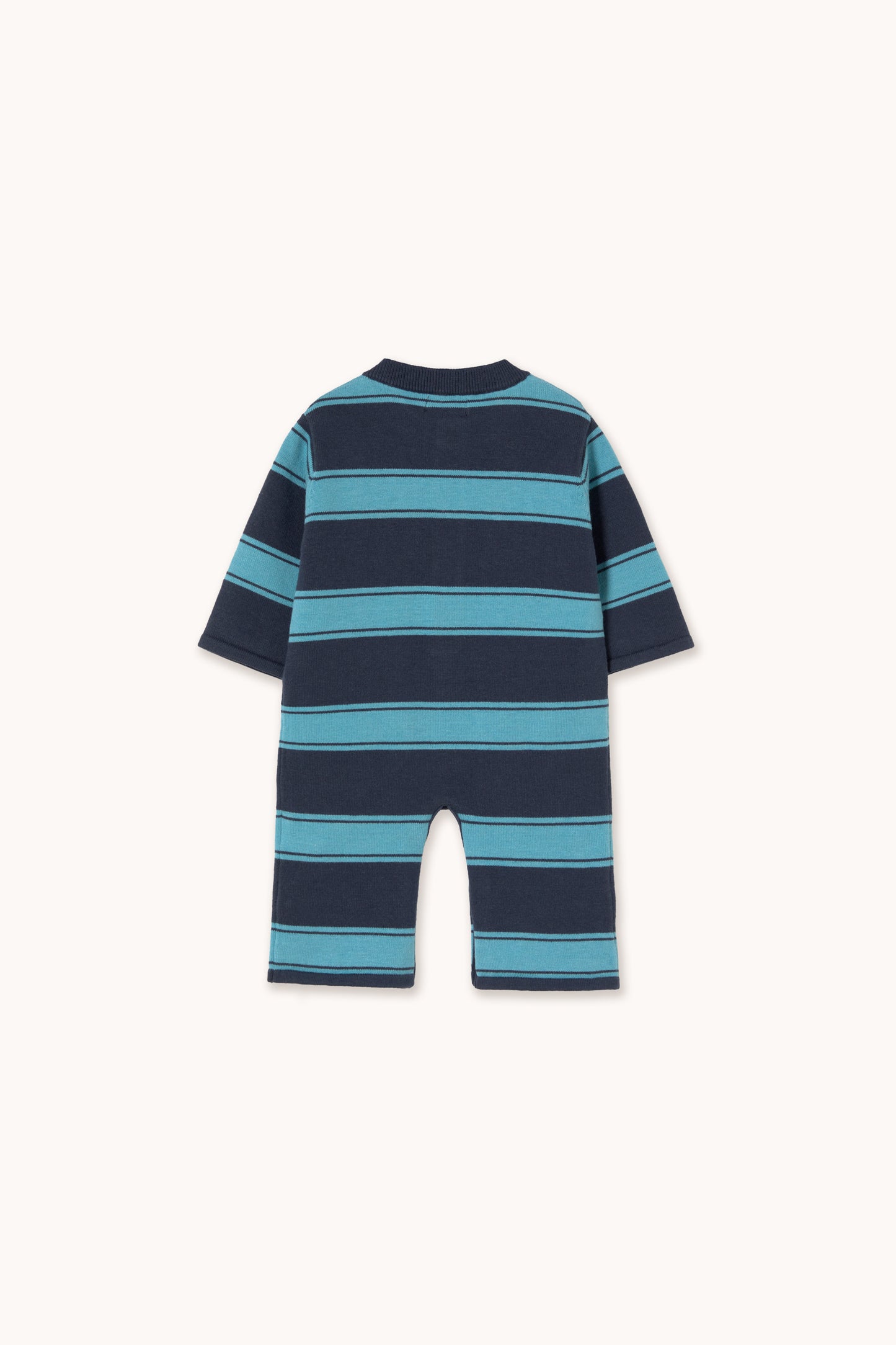 Retro Stripes Sweater Jumpsuit