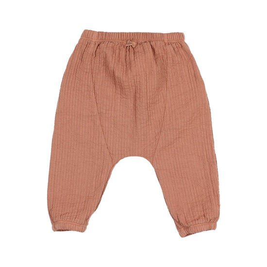 Textured Pant in Cocoa