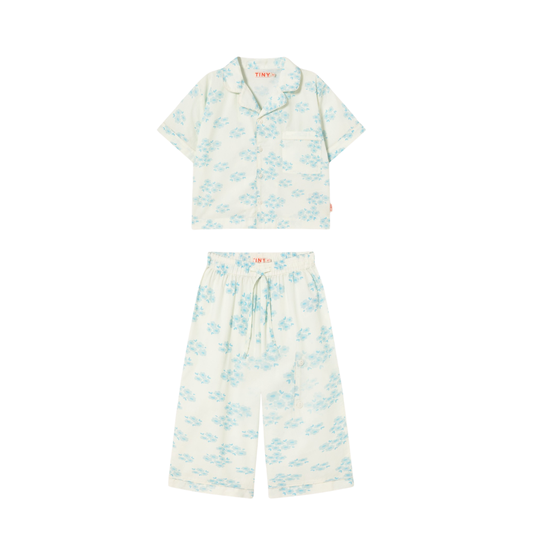 Blossoms Button Top Set