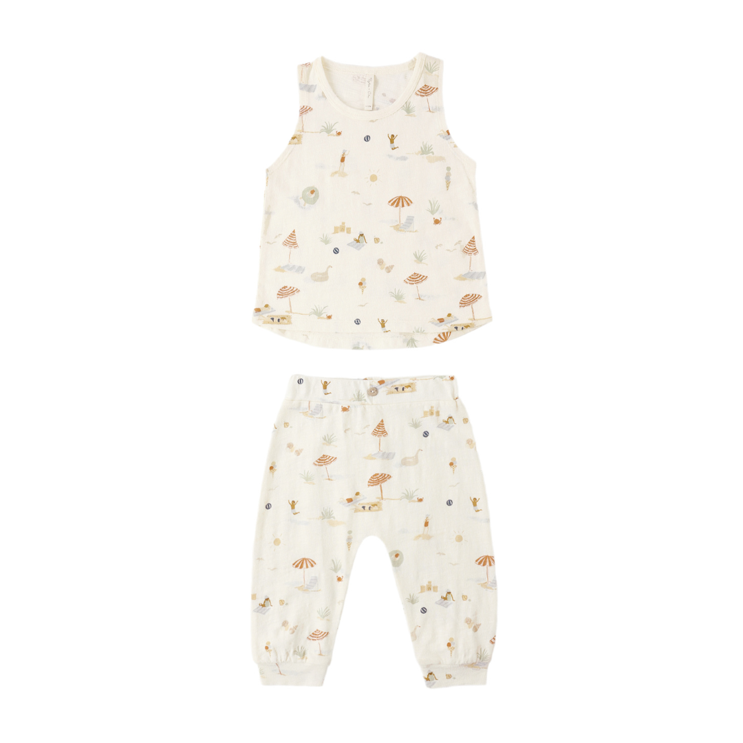 Beach Day Slouch Pant