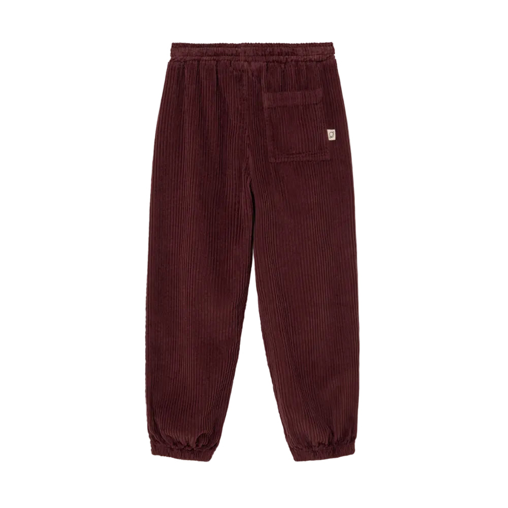 Chocolate Corduroy Jogger
