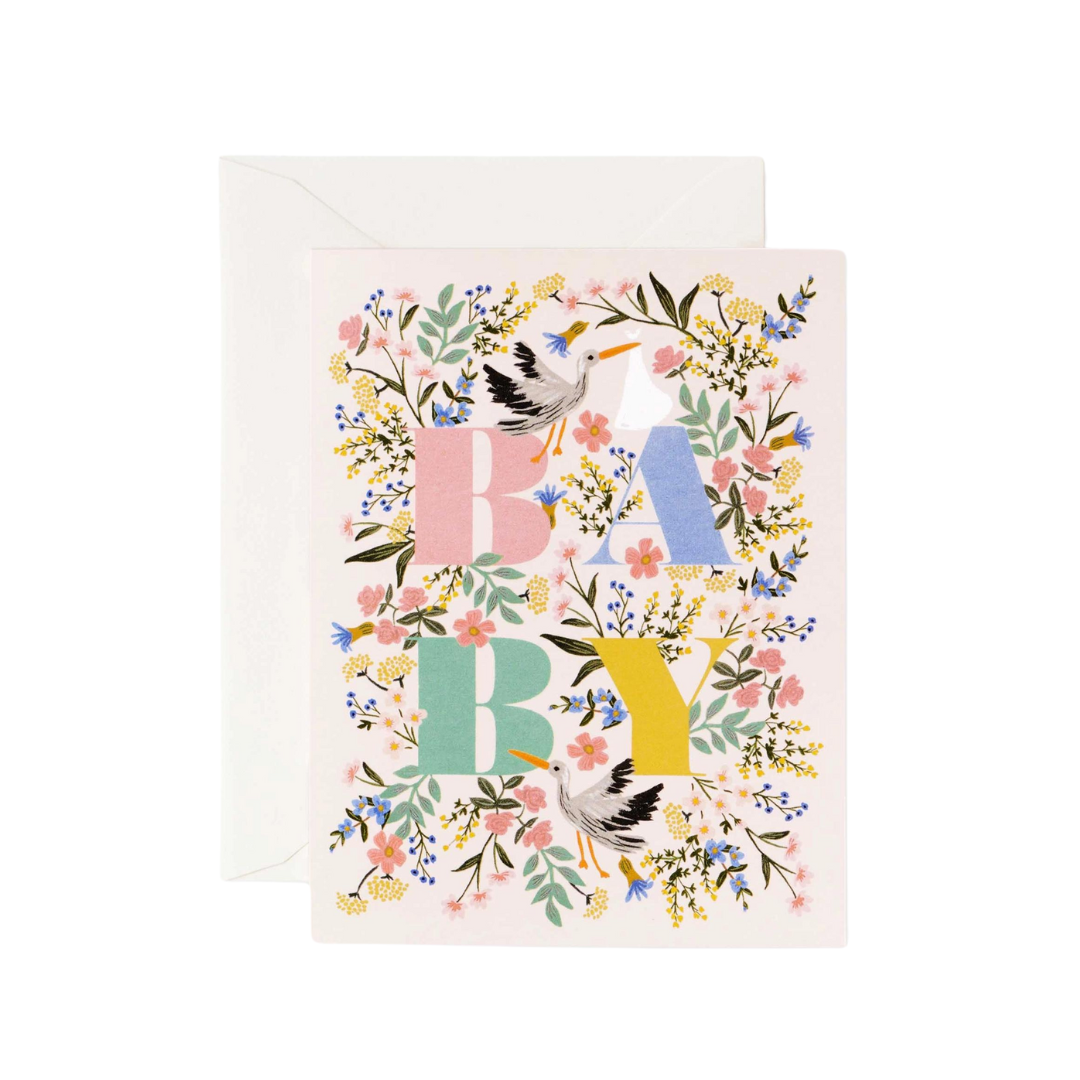 Mayfair Baby Card