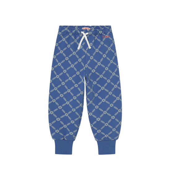 Flower Grid Sweatpants
