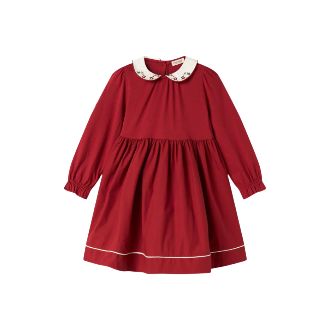 Hibiscus Red Dielle Dress