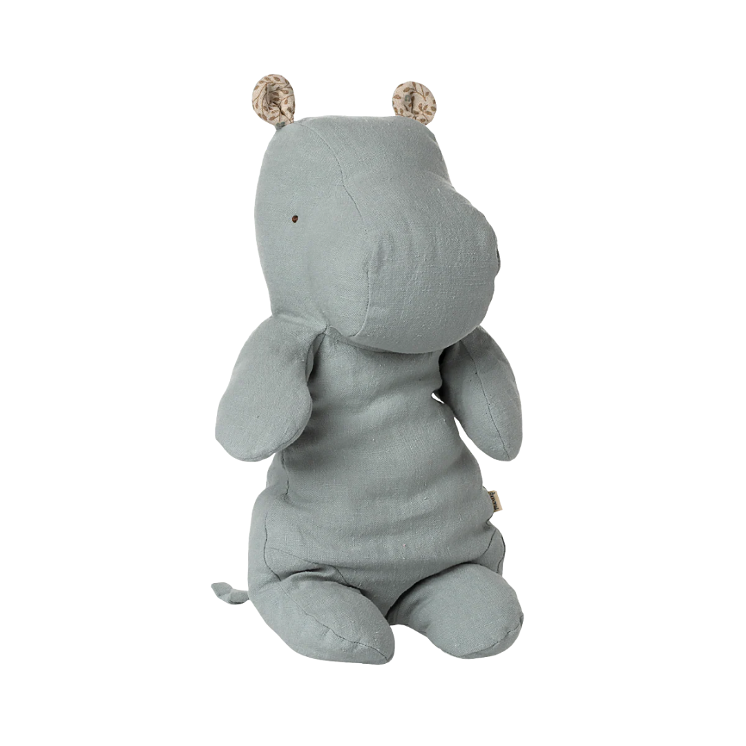 Blue Gray Medium Hippo