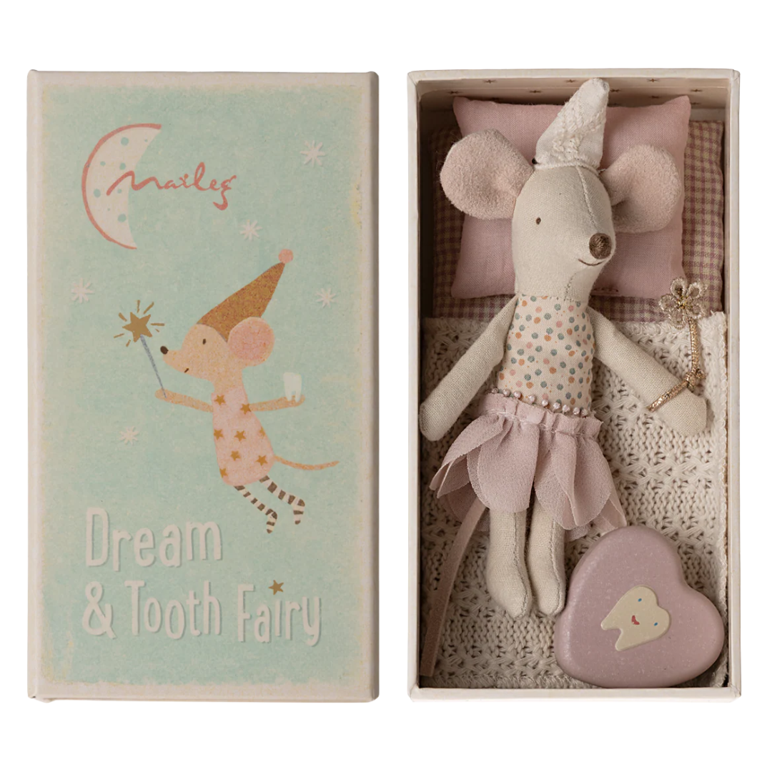 Tooth Fairy Mouse - Little Sister in Box
