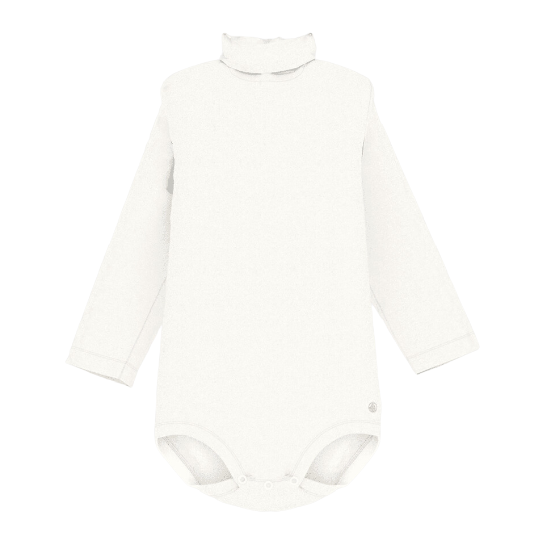 Marshmallow Turtleneck Bodysuit