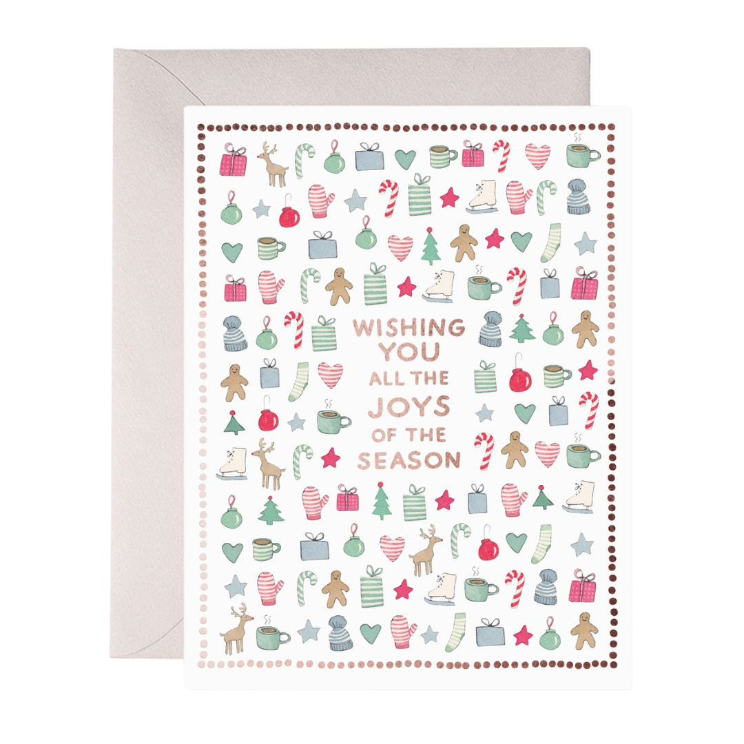 Merry Motif Holiday Card