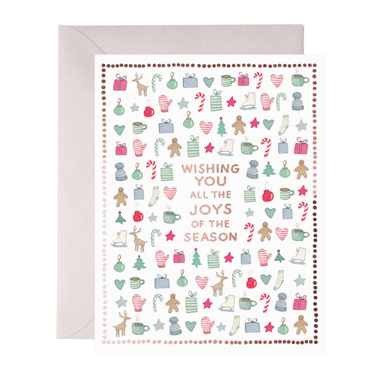 Merry Motif Holiday Card